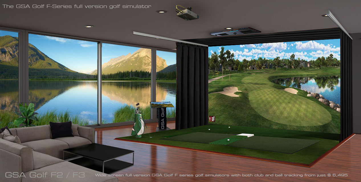 GSA Advanced Golf Simulators: Enclosures