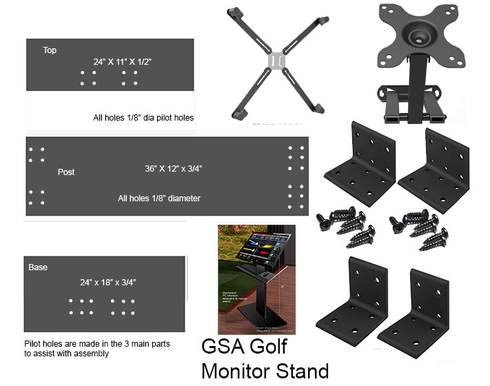 PC monitor stands and kiosks